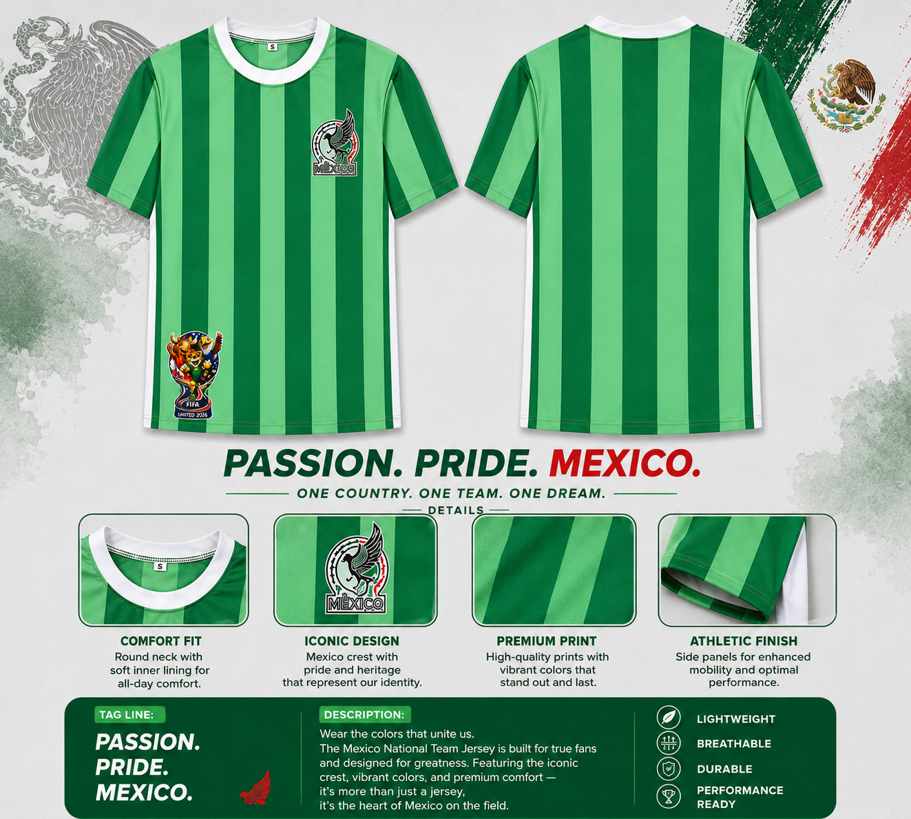 FIFA United 2026 | Mexico Jersey