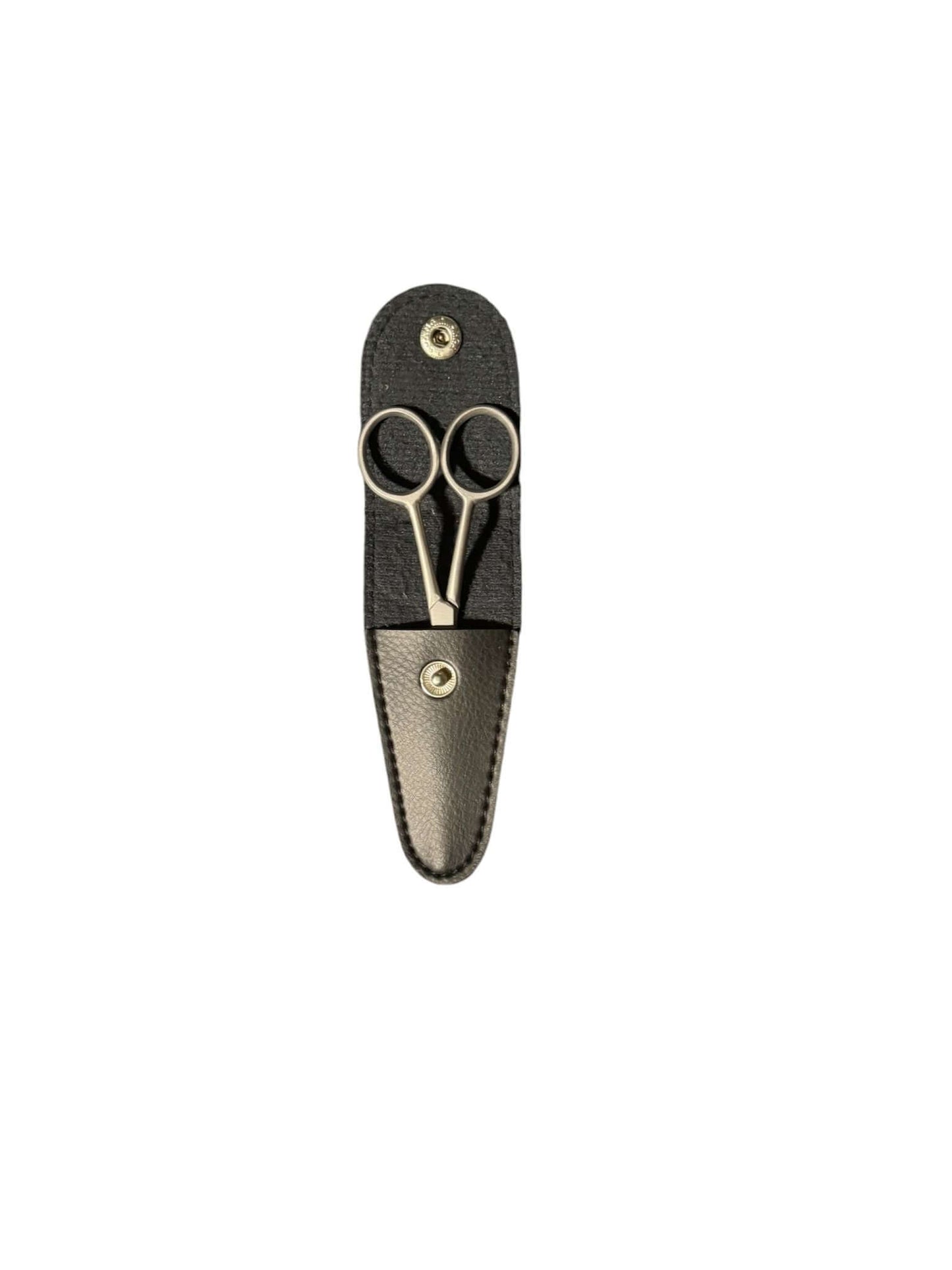 Scissors (with case) for multi-use portable cutters can be used for personal grooming or for at- home hairdressing, sewing, embroidery and crafts Personal Care Facial Hair Removal and Ear Nose Eyebrow Trimming.