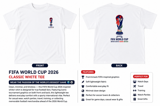 FIFA 2026 - Classic White T shirt