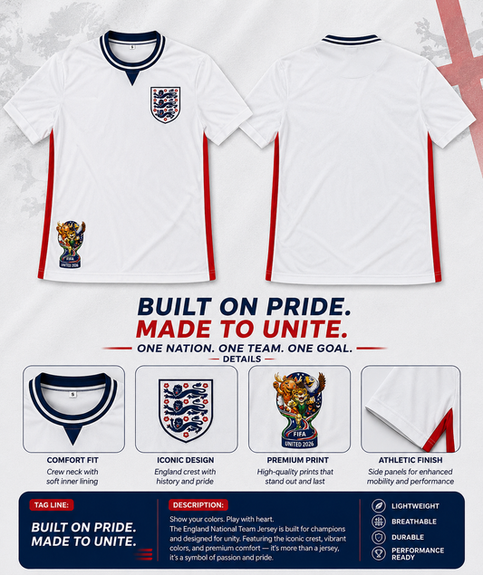 FIFA 2026 | England Jersey