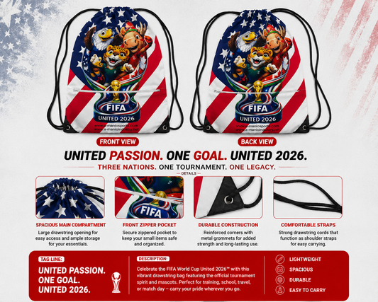 FIFA United 2026 Drawstring Bag