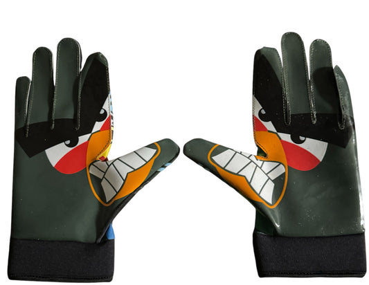 Angry Birds designed Foot Ball Gloves | One size fit to all (from age 8 to up)