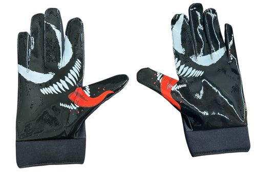 Venom designed Football Gloves | One size fit to all (age from 8 to above)